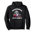 Bookworms Do It Quietly Reading Books Lover Hoodie - Unique Graphic Unisex - T-Shirt, Sweatshirt, Hoodie