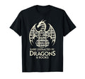 Easily Distracted Dragons And Books T-Shirt - Novelty Apparel Unisex - T-Shirt, Sweatshirt, Hoodie