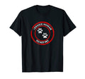 Service Human Do Not Pet Funny Dog Paw T-Shirt - Minimalist Print Unisex - T-Shirt, Sweatshirt, Hoodie