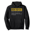 Booktrovert Introvert Shy Reading Hoodie - Minimalist Print for Adults - T-Shirt, Sweatshirt, Hoodie