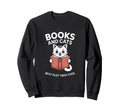 Books And Cats Best Plot Twist Ever Sweatshirt - Trendy Graphic Unisex - T-Shirt, Sweatshirt, Hoodie