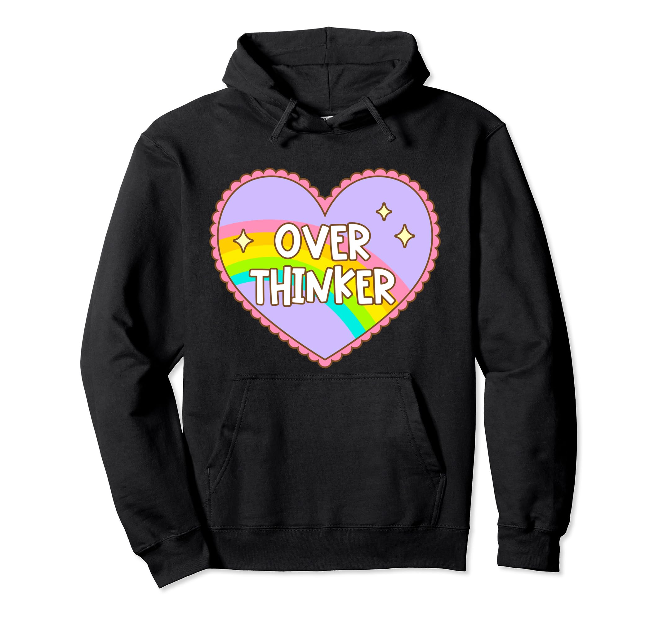 Over Thinker Mental Health Awareness Hoodie - Unique Graphic for Adults - T-Shirt, Sweatshirt, Hoodie