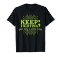 Keep Fighting Suicide Prevention T-Shirt - Minimalist Print Men Women - T-Shirt, Sweatshirt, Hoodie