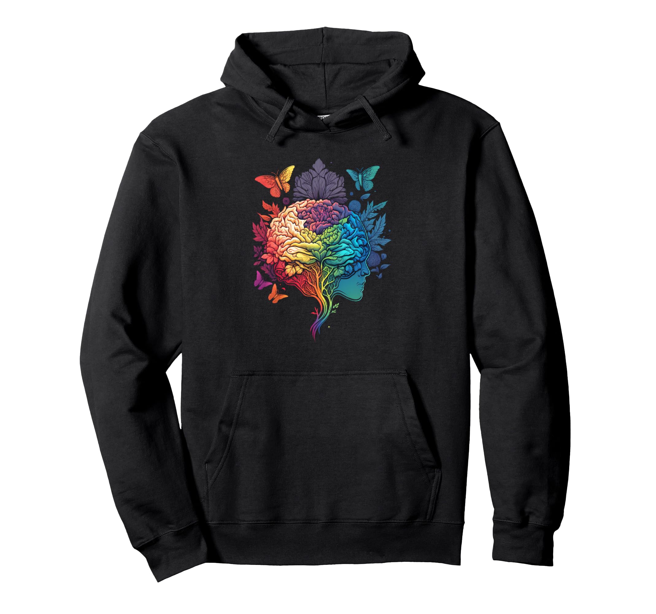 End Stigma Mental Health Matters Mental Hoodie - Unique Graphic Unisex - T-Shirt, Sweatshirt, Hoodie