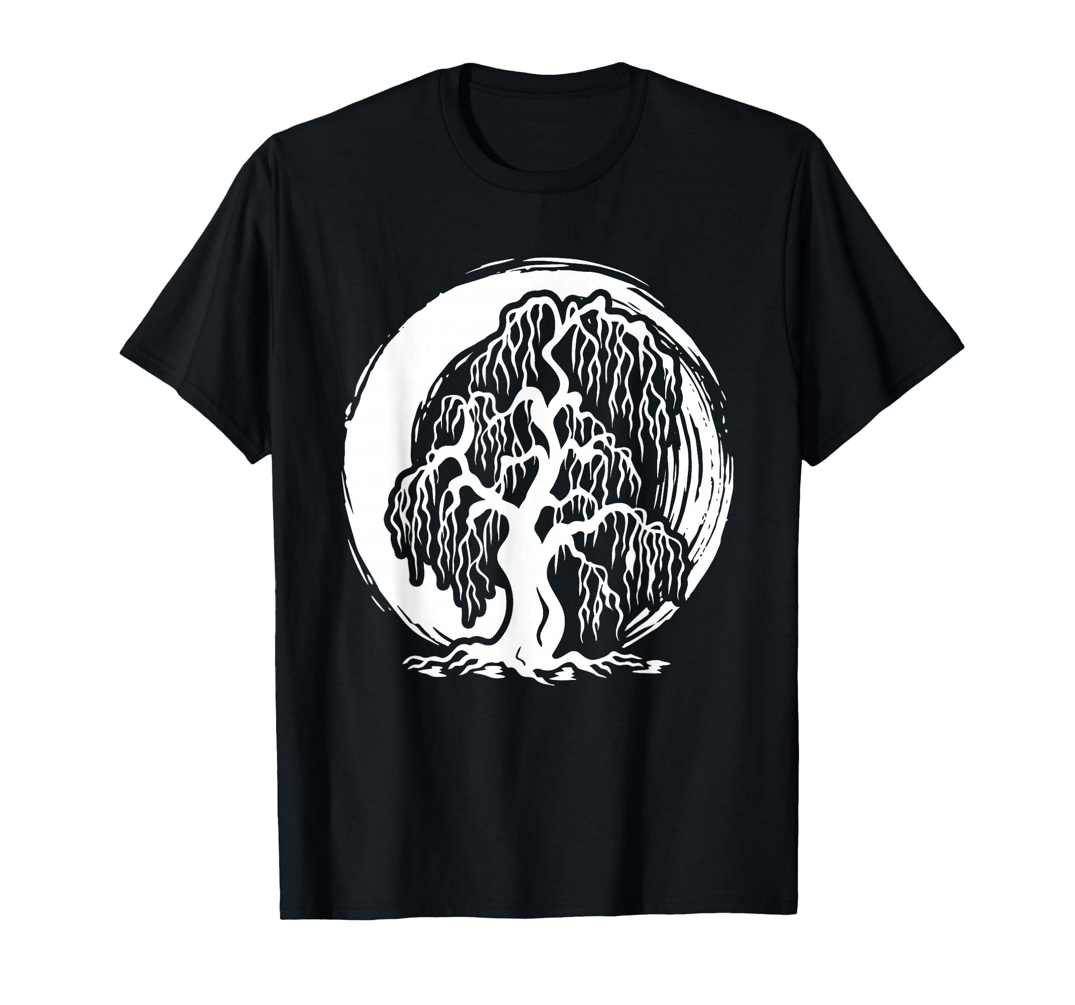 Mindfulness Weeping Willow Tree T-Shirt - Novelty Apparel for Adults - T-Shirt, Sweatshirt, Hoodie