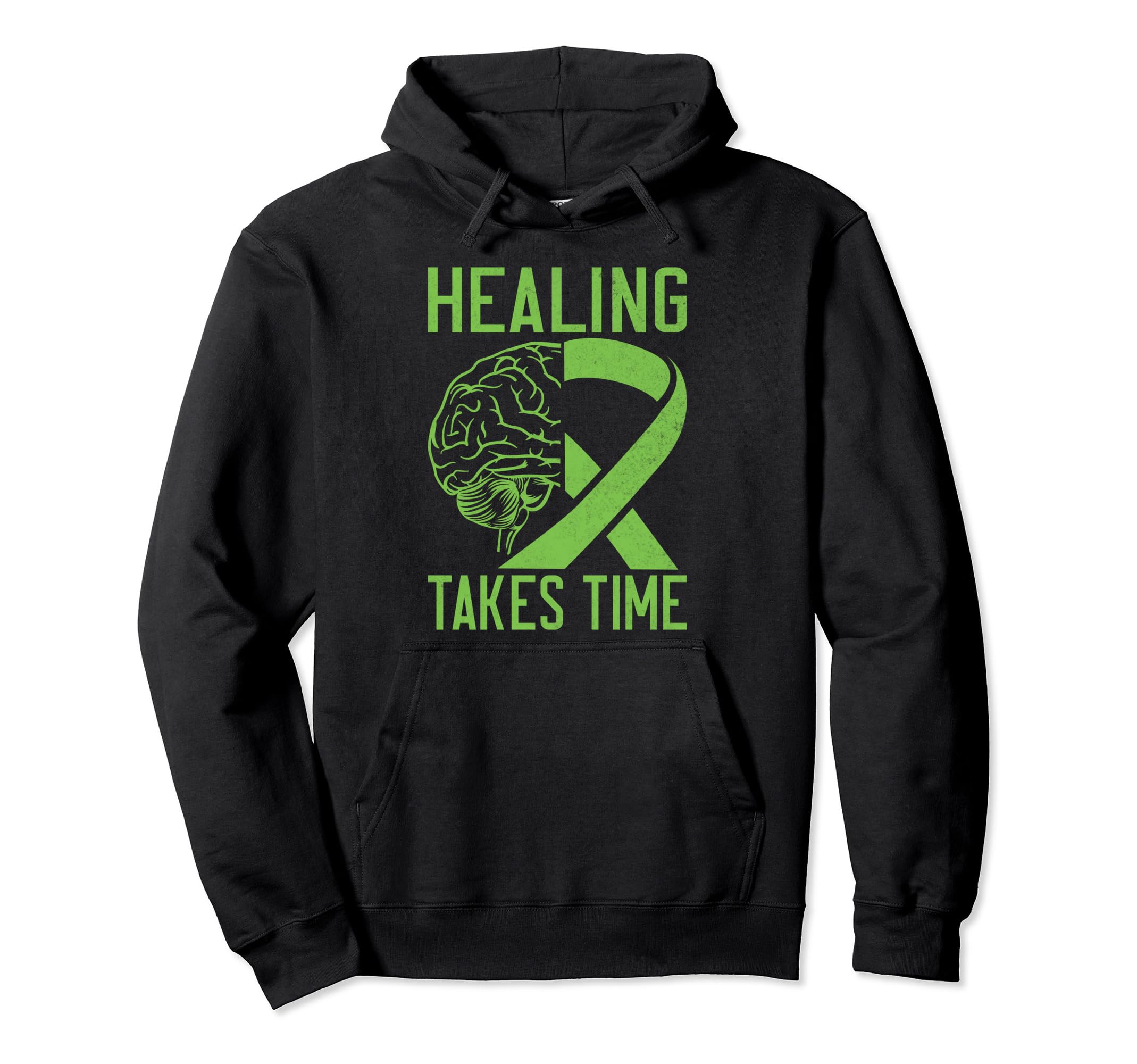 Healing Takes Time Mental Health Hoodie - Casual Everyday Wear for Adults - T-Shirt, Sweatshirt, Hoodie