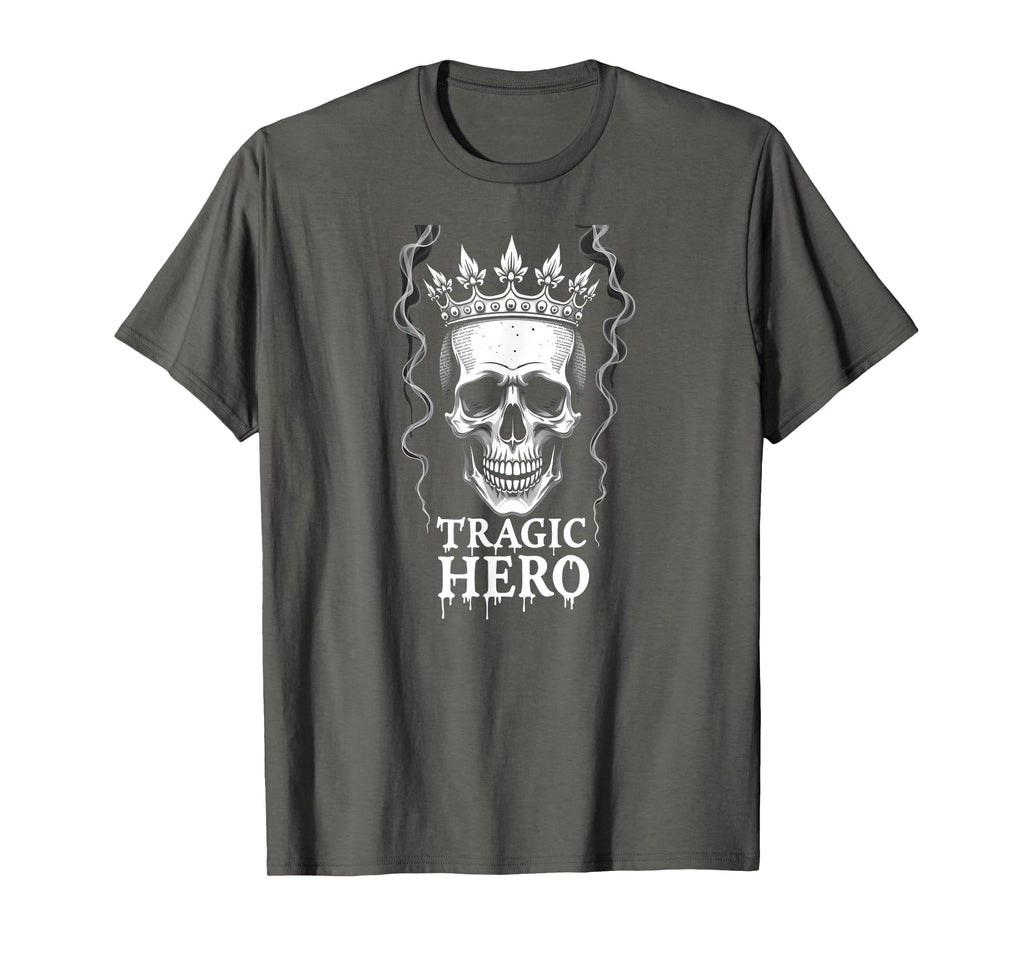 Halloween Literature Tragic Hero T-Shirt - Fun Novelty Design for Adults - T-Shirt, Sweatshirt, Hoodie