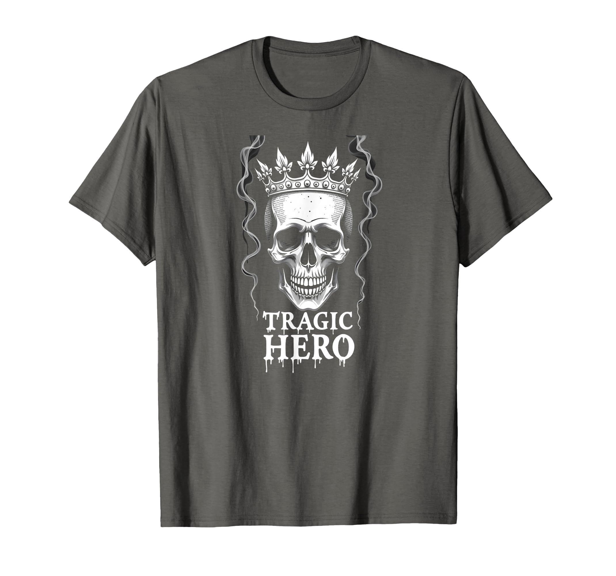Halloween Literature Tragic Hero T-Shirt - Fun Novelty Design for Adults - T-Shirt, Sweatshirt, Hoodie