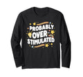 Anxiety Introvert Mental Health Sweatshirt - Graphic Print Men Women - T-Shirt, Sweatshirt, Hoodie