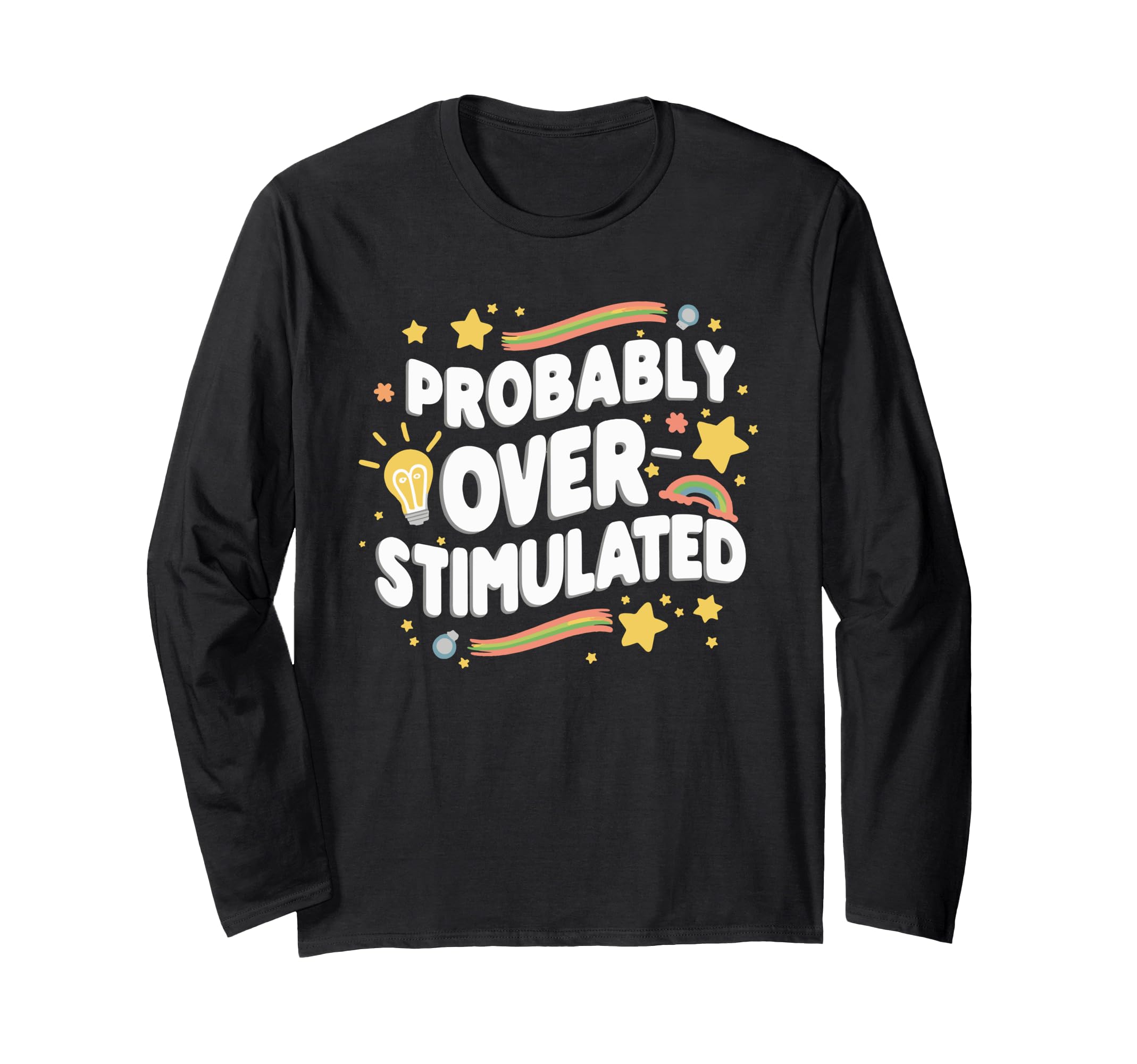 Anxiety Introvert Mental Health Sweatshirt - Graphic Print Men Women - T-Shirt, Sweatshirt, Hoodie