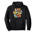 Anti Social Dads Club Introvert Mens Hoodie - Graphic Print for Adults - T-Shirt, Sweatshirt, Hoodie