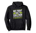 We Fight Only Together Minority Hoodie - Minimalist Print for Adults - T-Shirt, Sweatshirt, Hoodie