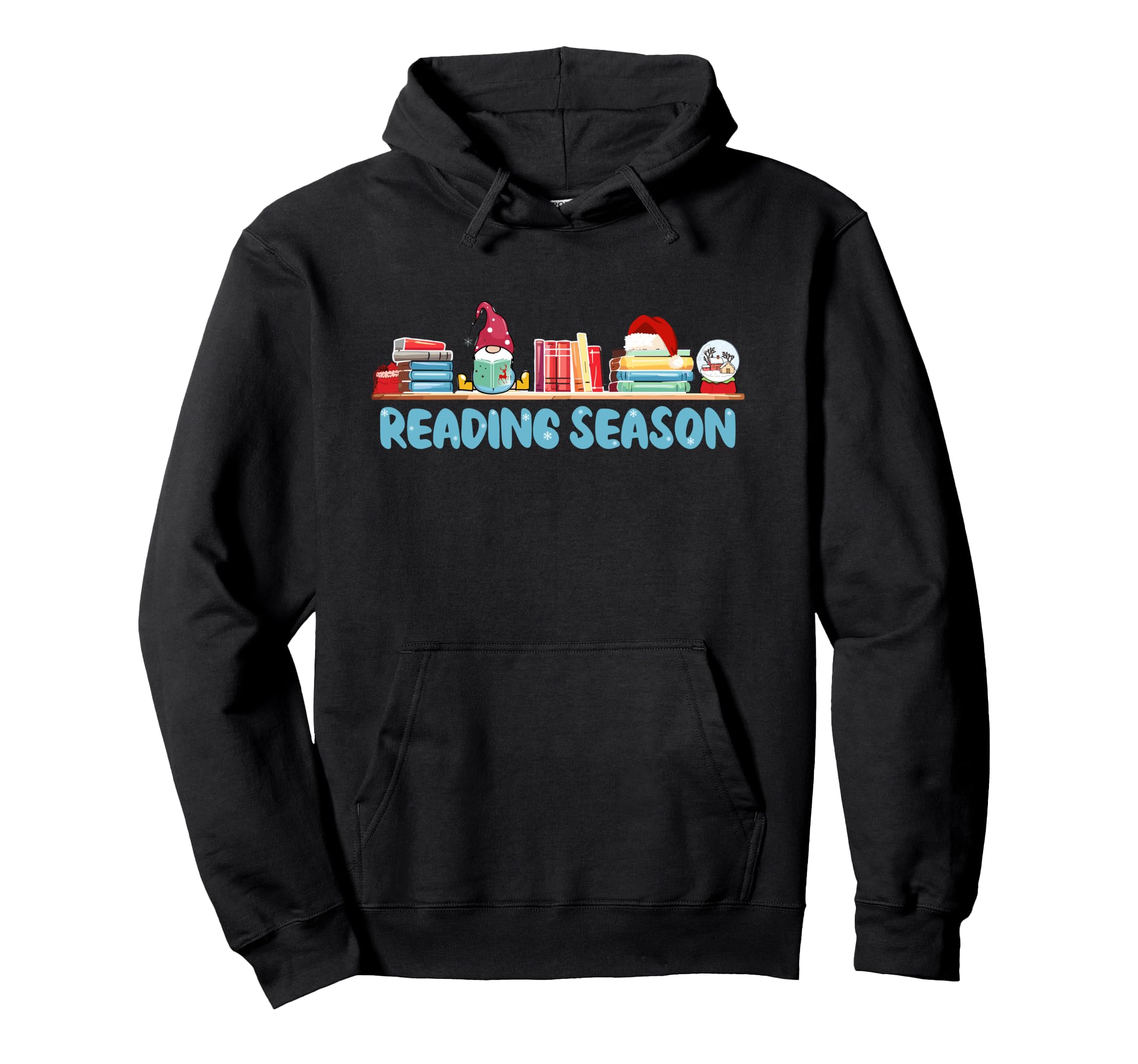 Reading Season Book Lover Nerd Hoodie - Casual Everyday Wear Unisex - T-Shirt, Sweatshirt, Hoodie