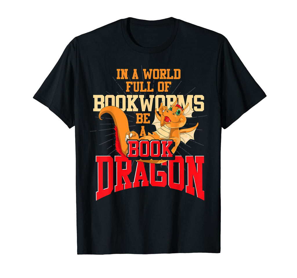 Bookworm Fantasy Book Reading T-Shirt - Trendy Graphic for Adults - T-Shirt, Sweatshirt, Hoodie