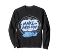 Make Voices Stop Meme Culture Mental Sweatshirt - Aesthetic Graphic Unisex - T-Shirt, Sweatshirt, Hoodie