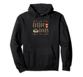 Coffee And Books Caffeine Drinker Hoodie - Novelty Apparel Unisex - T-Shirt, Sweatshirt, Hoodie