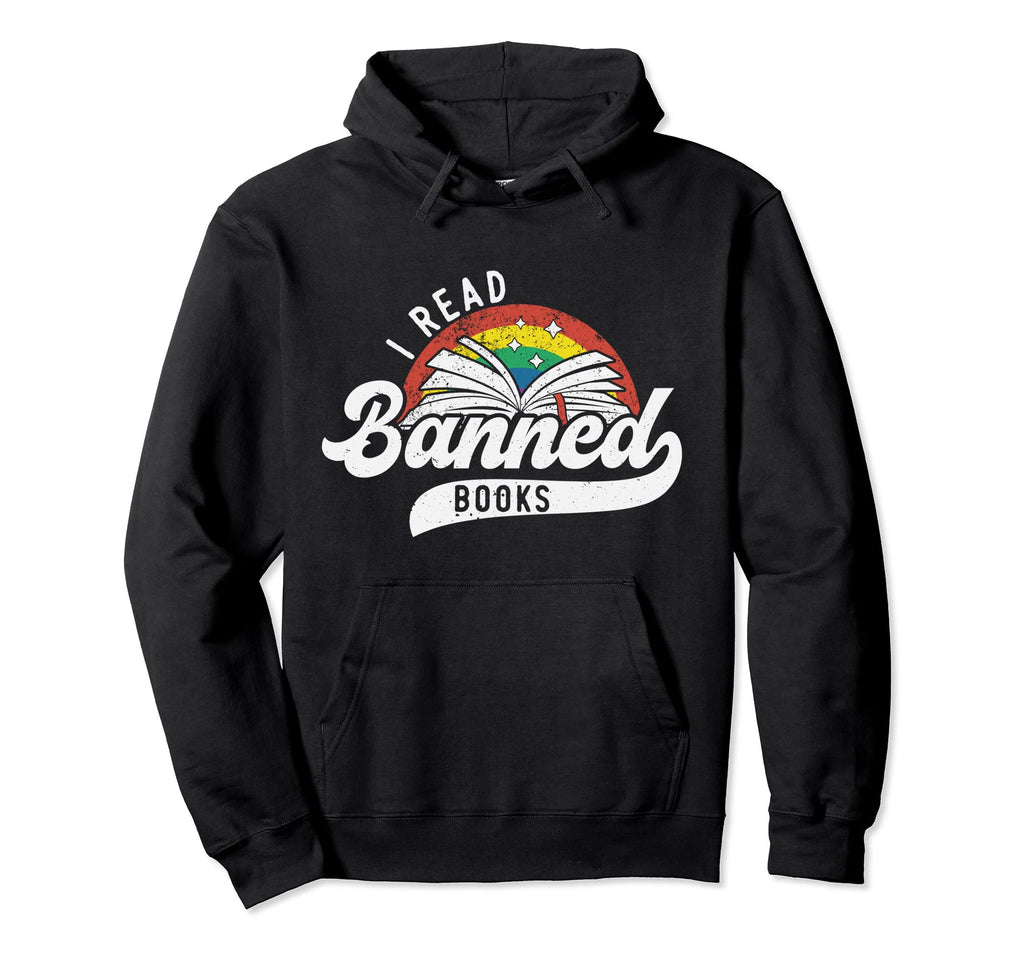 Banned Books Reader Gifts Sweatshirt - Graphic Print Men Women - T-Shirt, Sweatshirt, Hoodie