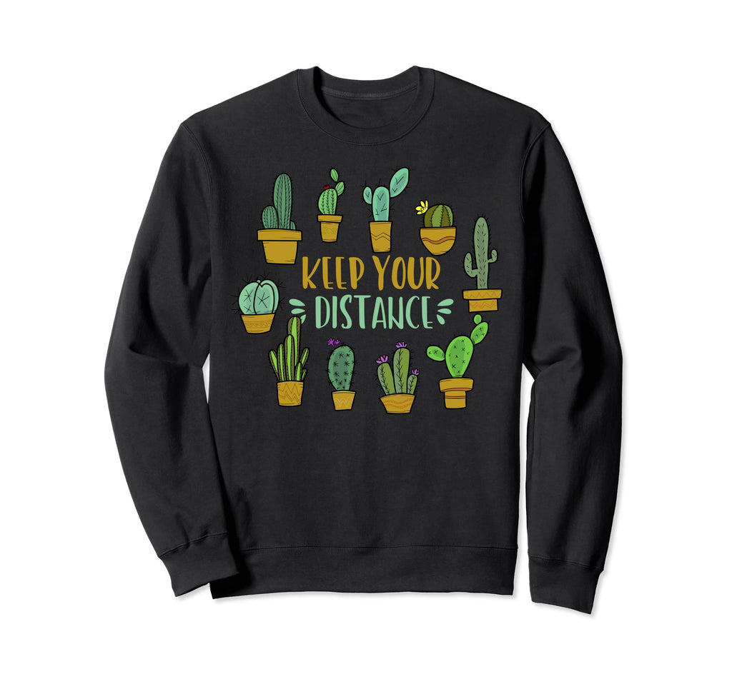 Cactus Introverted Succulent Owner Sweatshirt - Trendy Graphic for Adults - T-Shirt, Sweatshirt, Hoodie