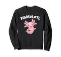 Readsolotl Axolotl Bookworm Sweatshirt - Fun Novelty Design Unisex - T-Shirt, Sweatshirt, Hoodie