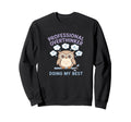 Professional Overthinker Owl Doing Sweatshirt - Fun Novelty Design Unisex - T-Shirt, Sweatshirt, Hoodie