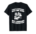 Bookworm Library Bibliophile Literature T-Shirt - Unique Graphic Men Women - T-Shirt, Sweatshirt, Hoodie