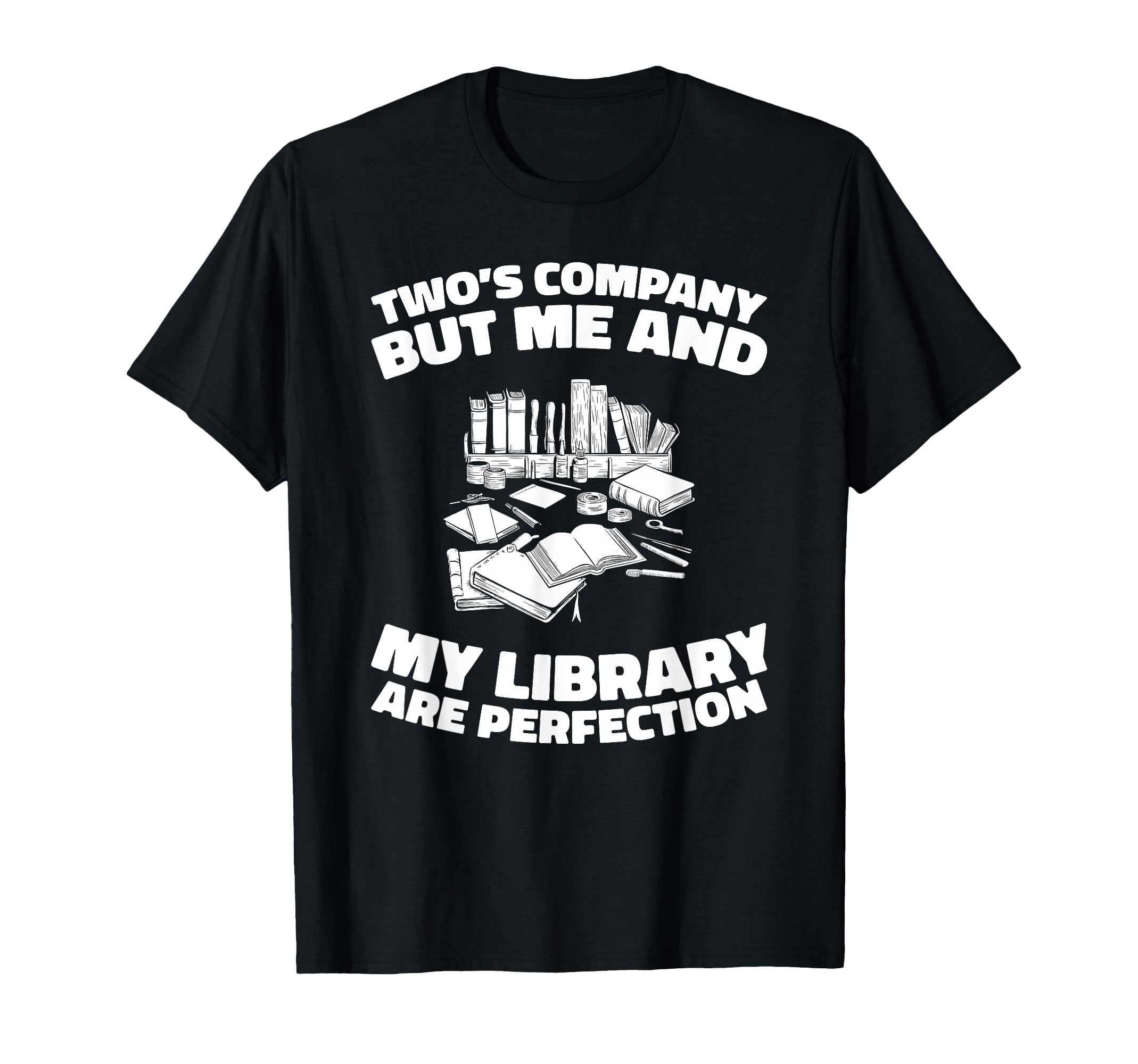 Bookworm Library Bibliophile Literature T-Shirt - Unique Graphic Men Women - T-Shirt, Sweatshirt, Hoodie