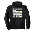 Not All Wounds Are Visible Mental Hoodie - Streetwear Style Men Women - T-Shirt, Sweatshirt, Hoodie
