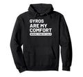 Gyros Self Care Gyros Aficionados Food Hoodie - Novelty Apparel Unisex - T-Shirt, Sweatshirt, Hoodie