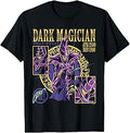 Dark Magician Collage and Stats Card Game Anime T-Shirt Unisex T-shirt, Sweatshirt, Hoodie, Long Sleeve Tee - T-Shirt, Sweatshirt, Hoodie