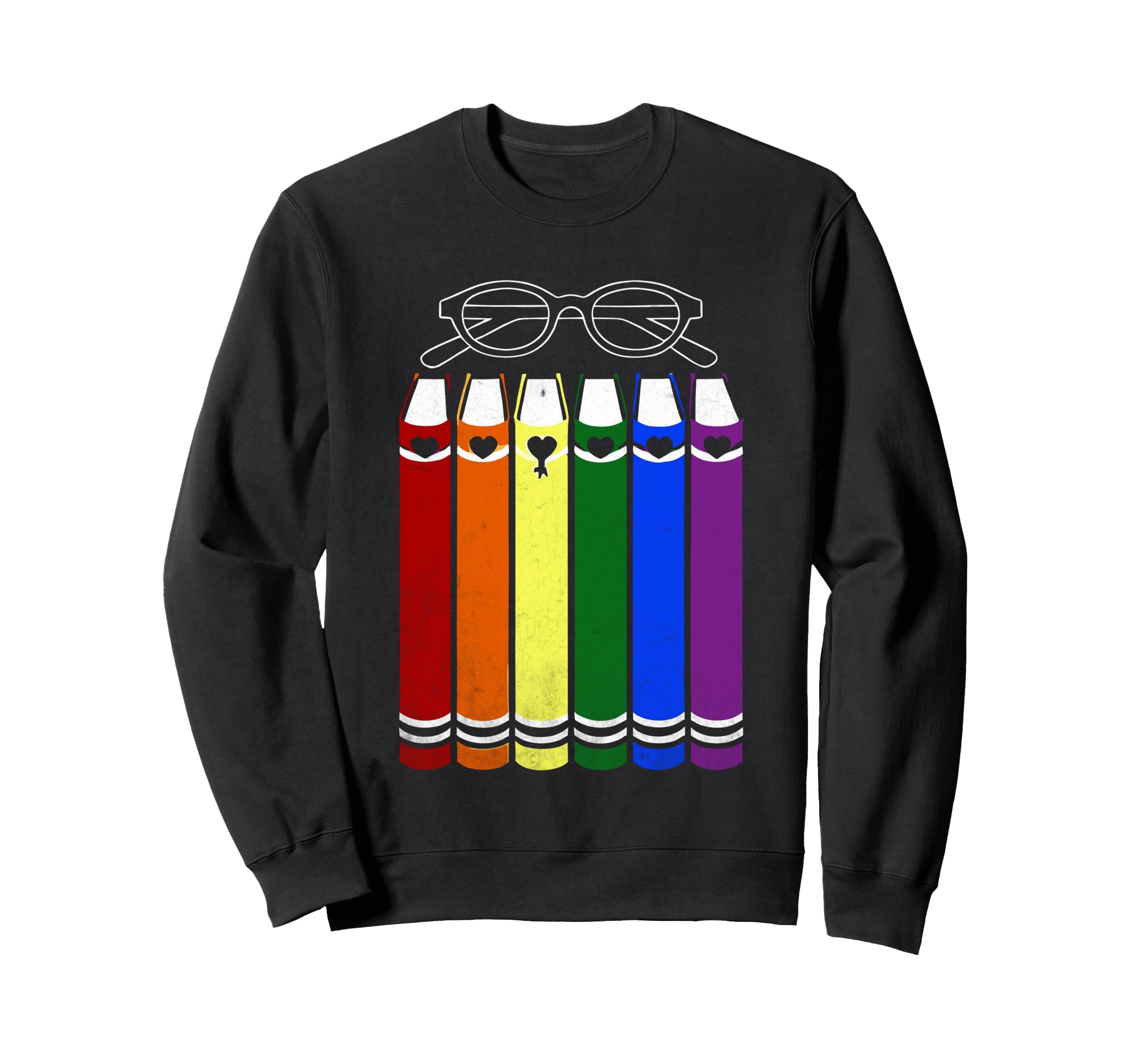 Lgbt Librarian Library Book Reading Sweatshirt - Graphic Print Unisex - T-Shirt, Sweatshirt, Hoodie