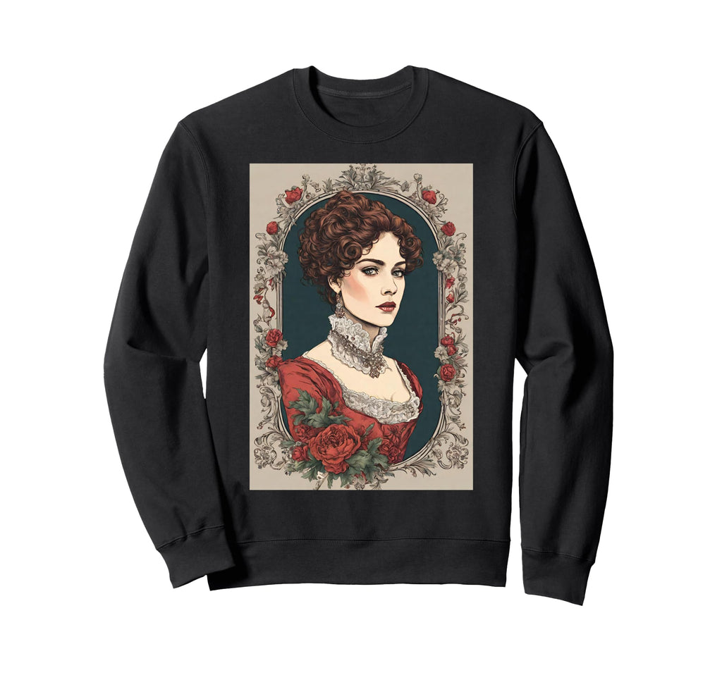 Anna Karenina Mirror Portrait Sweatshirt - Trendy Graphic for Adults - T-Shirt, Sweatshirt, Hoodie
