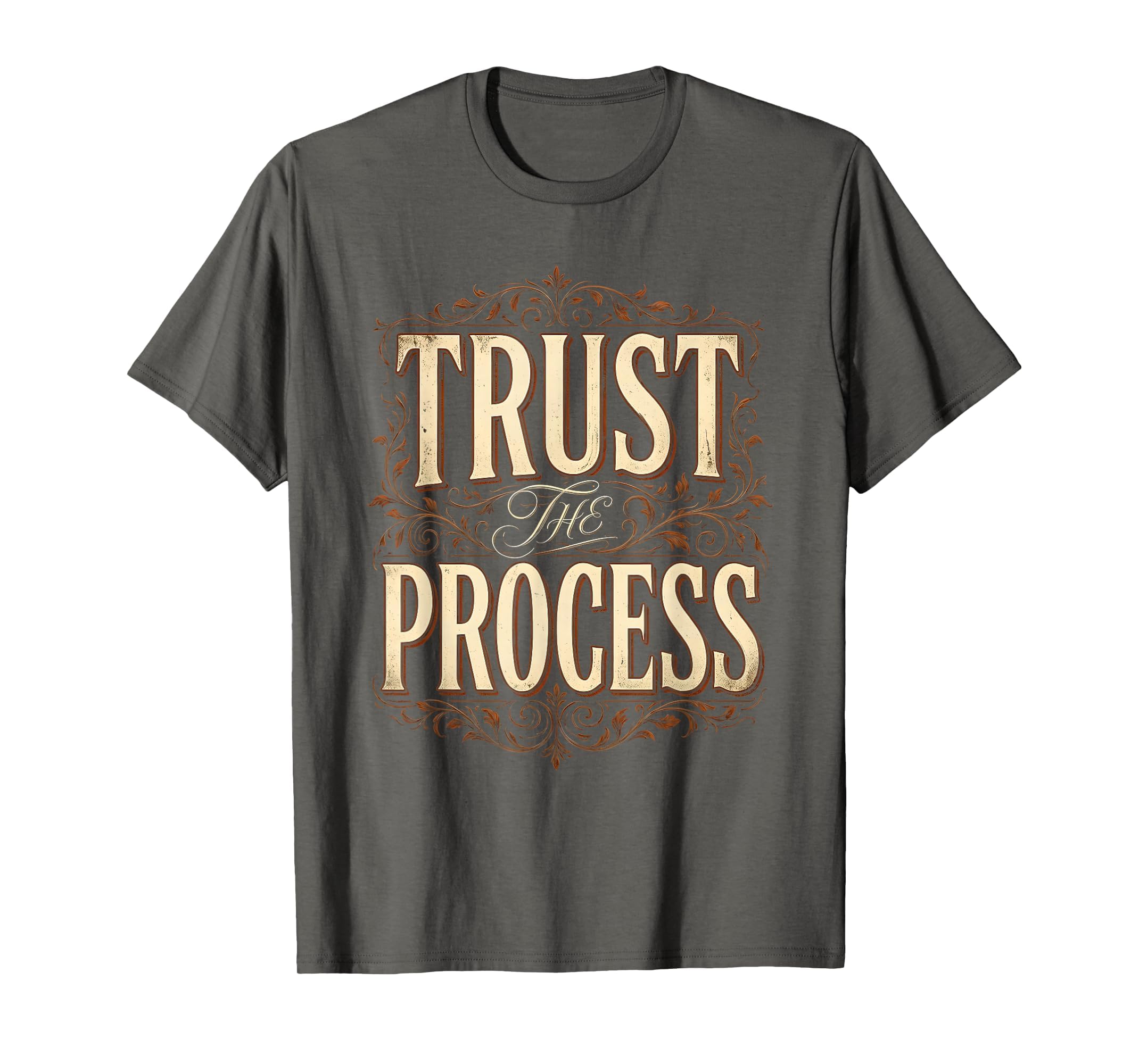Trust Process Faith Inspirational T-Shirt - Minimalist Print Unisex - T-Shirt, Sweatshirt, Hoodie