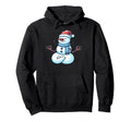 Meditation Snowman Yoga Pose Relaxing Hoodie - Fun Novelty Design Unisex - T-Shirt, Sweatshirt, Hoodie