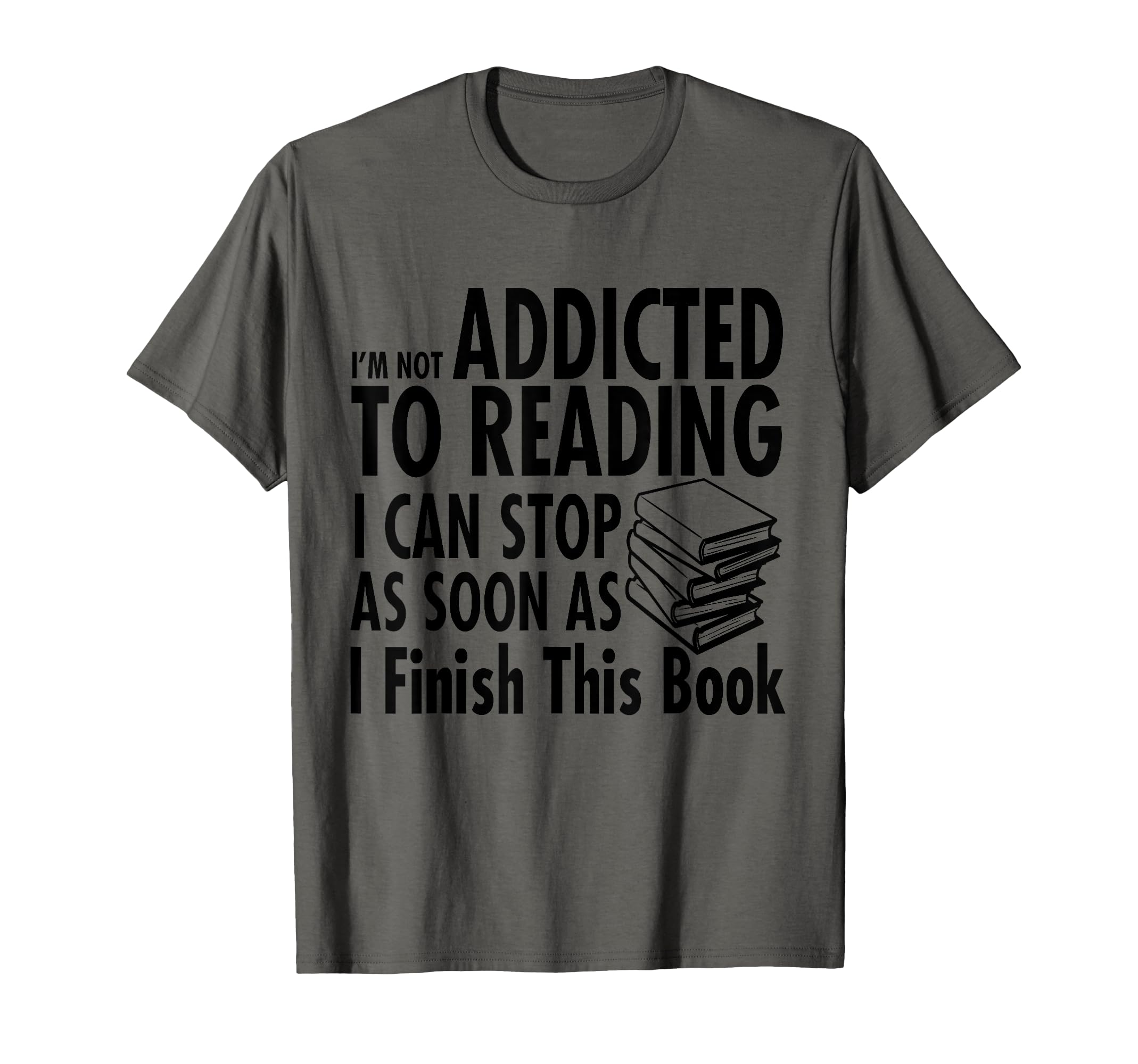 Reader Book Lover Funny Im Not T-Shirt - Casual Everyday Wear Men Women - T-Shirt, Sweatshirt, Hoodie