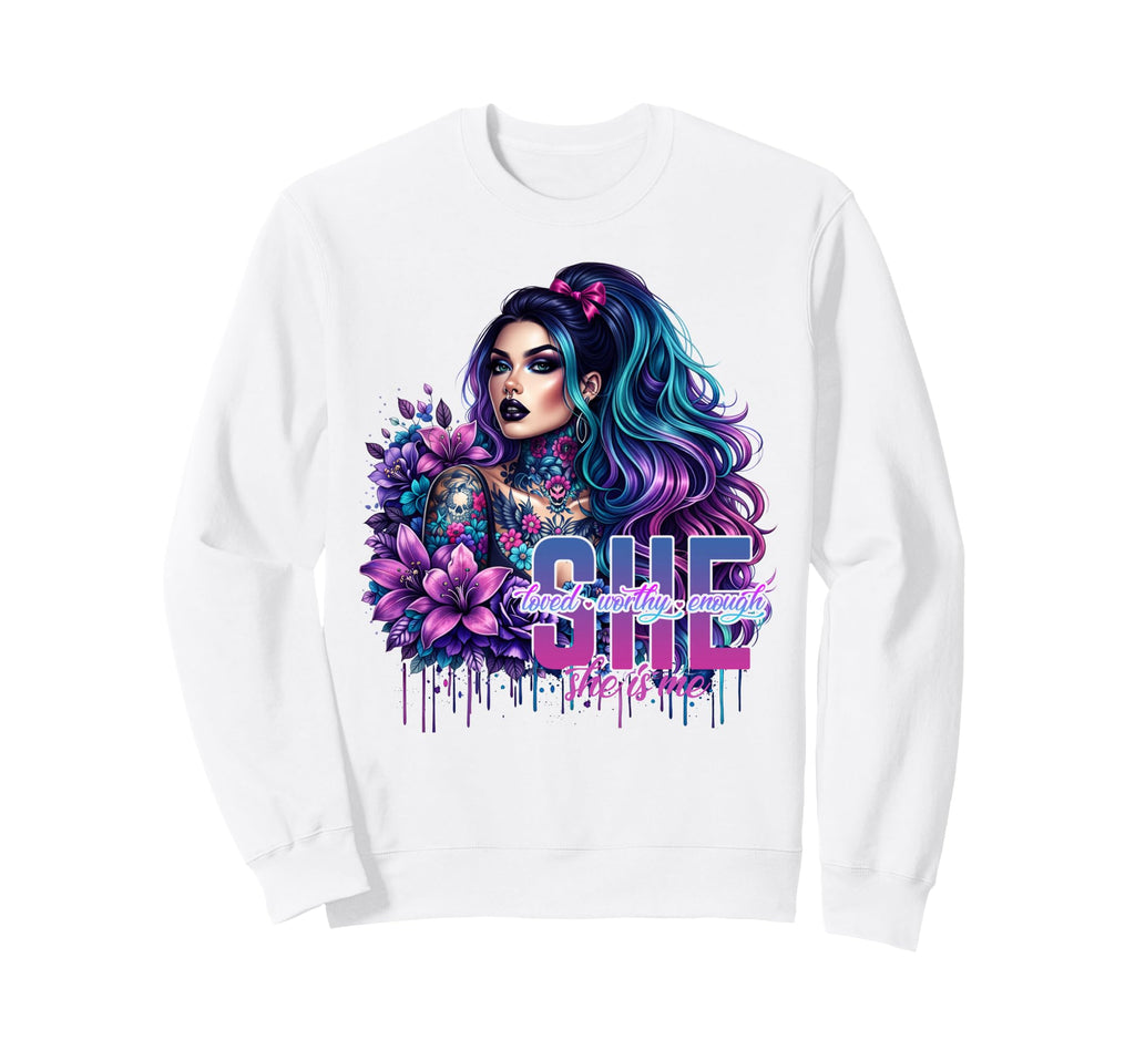 Motivational Inspiration Tattoo Sweatshirt - Custom Art Print Men Women - T-Shirt, Sweatshirt, Hoodie