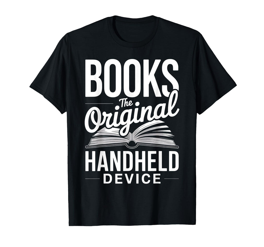 Books Original Handheld Device Book T-Shirt - Streetwear Style Unisex - T-Shirt, Sweatshirt, Hoodie