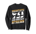 Meditation Yoga Spiritual Peace Sweatshirt - Novelty Apparel for Adults - T-Shirt, Sweatshirt, Hoodie