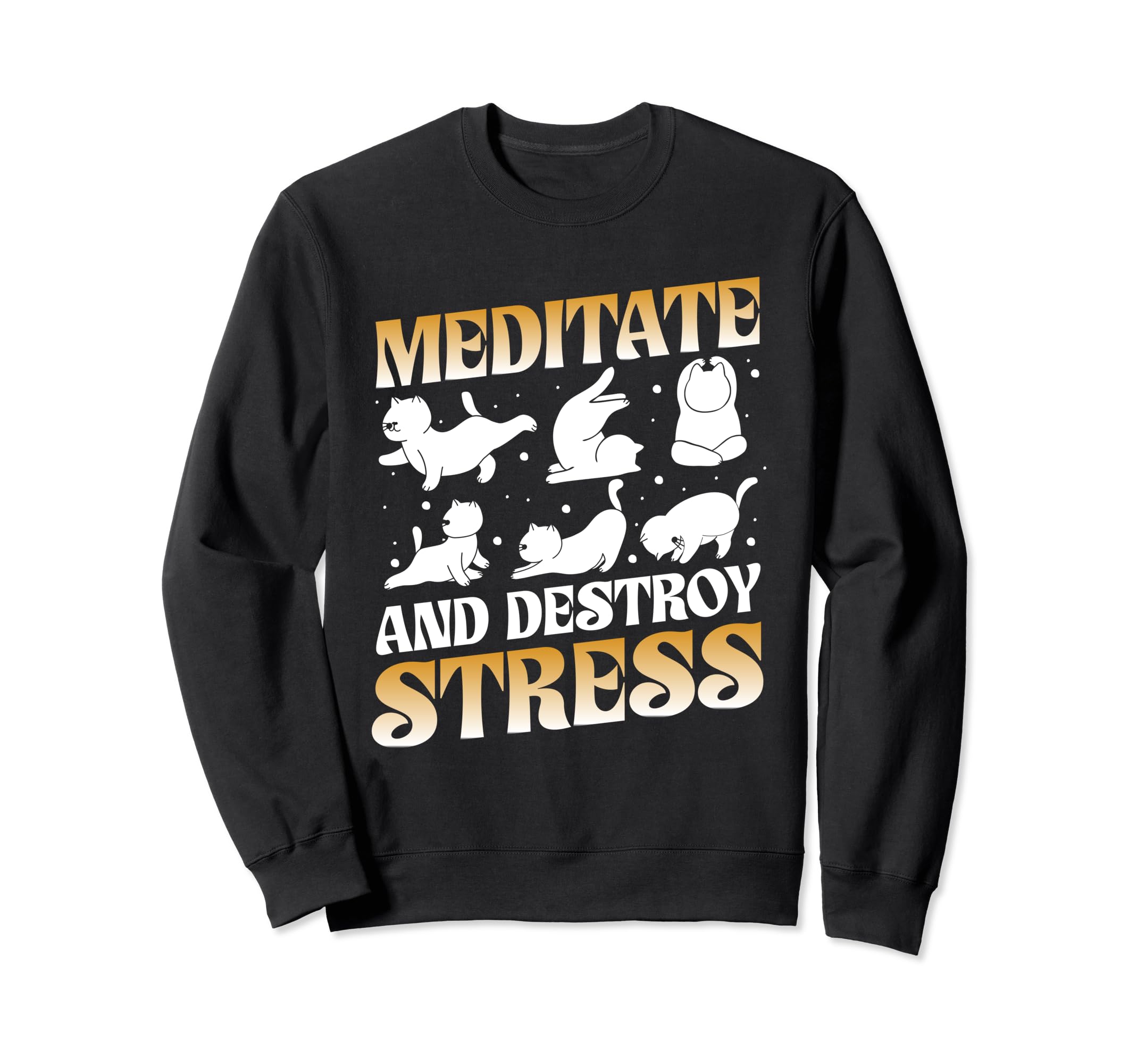 Meditation Yoga Spiritual Peace Sweatshirt - Novelty Apparel for Adults - T-Shirt, Sweatshirt, Hoodie