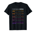 Brain Wave Alpha Neuroplasticity T-Shirt - Graphic Print Unisex - T-Shirt, Sweatshirt, Hoodie