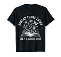 Spread Those Pages Like Good Floral T-Shirt - Custom Art Print Men Women - T-Shirt, Sweatshirt, Hoodie