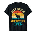 Best Buckin Step Dad Ever T-Shirt - Trendy Graphic for Adults - T-Shirt, Sweatshirt, Hoodie