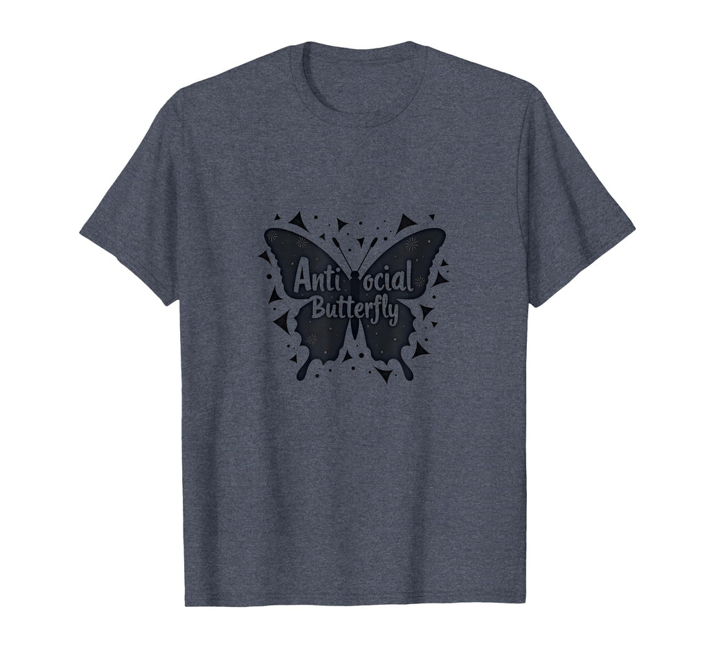 Antisocial Butterfly Ew People T-Shirt - Casual Everyday Wear for Adults - T-Shirt, Sweatshirt, Hoodie