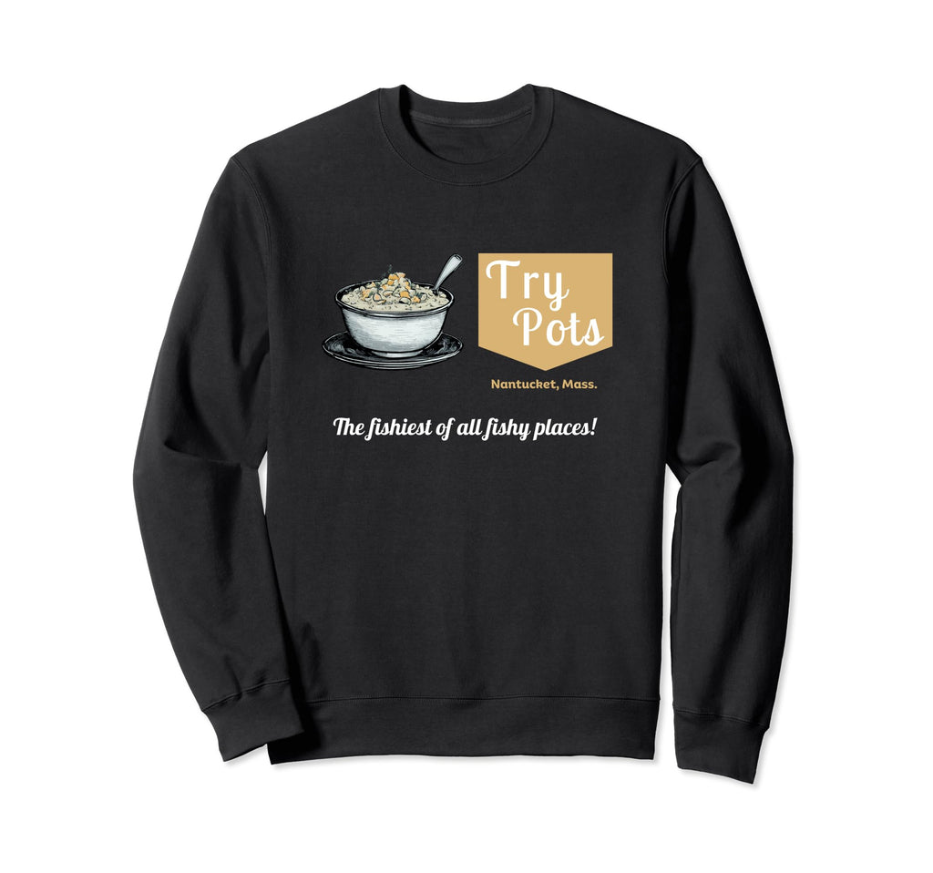 Try Pots Inn Tribute To Moby Dick Sweatshirt - Custom Art Print Unisex - T-Shirt, Sweatshirt, Hoodie