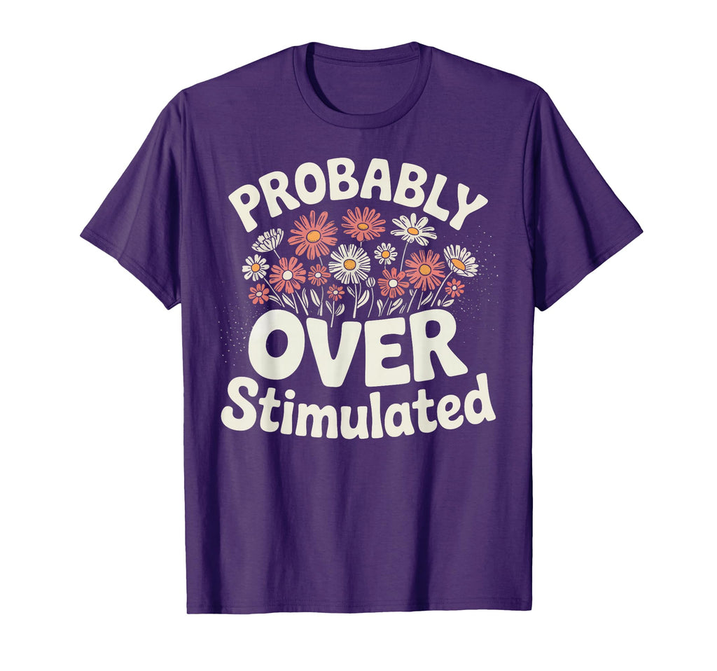 Anxiety Introvert Mental Health T-Shirt - Graphic Print Men Women - T-Shirt, Sweatshirt, Hoodie