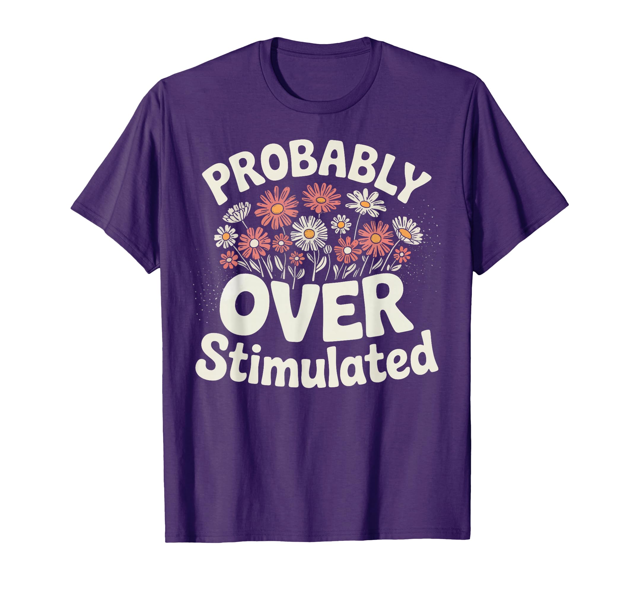 Anxiety Introvert Mental Health T-Shirt - Graphic Print Men Women - T-Shirt, Sweatshirt, Hoodie