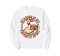 Reading Is My Favorite Sport Funny Sweatshirt - Minimalist Print Men Women - T-Shirt, Sweatshirt, Hoodie