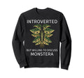 Introverted But Willing To Sweatshirt - Casual Everyday Wear Men Women - T-Shirt, Sweatshirt, Hoodie