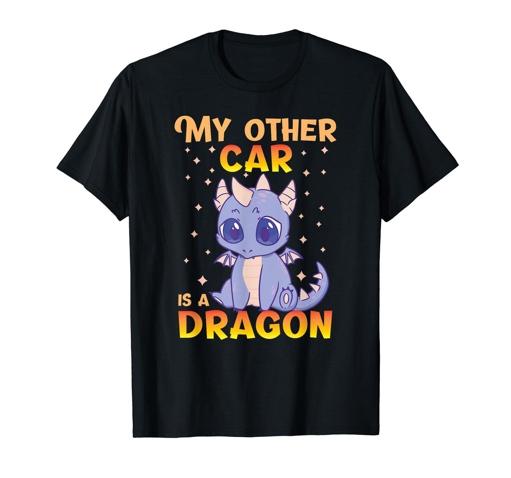 My Other Car Is Dragon Bookworm Reading T-Shirt - Fun Novelty Design Unisex - T-Shirt, Sweatshirt, Hoodie