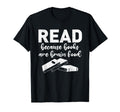 Read Because Books Are Brain Food T-Shirt - Streetwear Style Unisex - T-Shirt, Sweatshirt, Hoodie