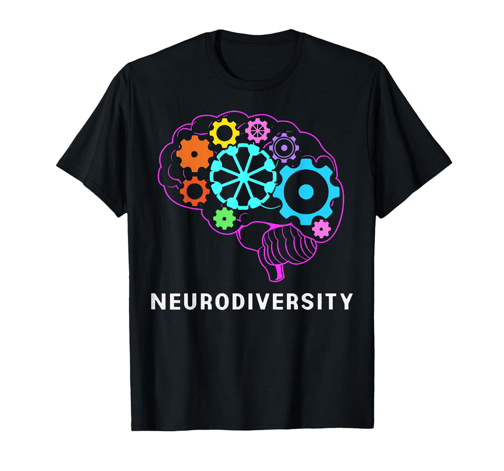 Neurodiversity Brain Adhd Autism T-Shirt - Streetwear Style Men Women - T-Shirt, Sweatshirt, Hoodie